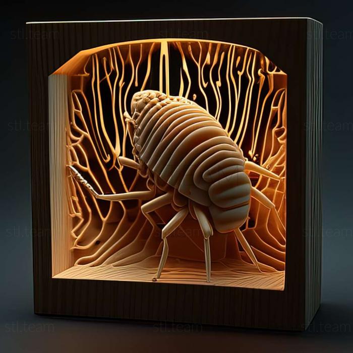 3D model Microheros termitophagus (STL)